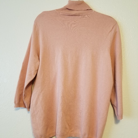 Chico's Sweaters - Chico's Turtleneck Salmon Pink Size 2